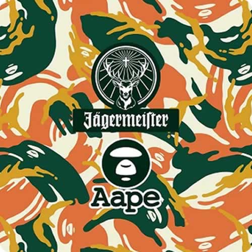 夜溯无界，迷彩锋芒！野格 × AAPE首次重磅跨界联名！